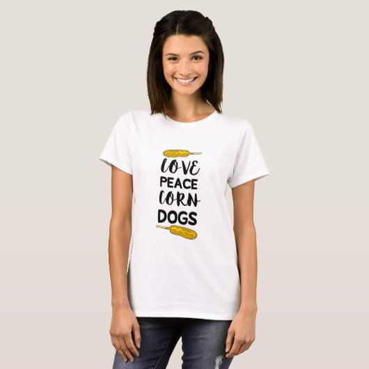 Corn Dog T-shirt (Voorkant volledig)