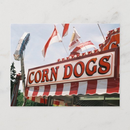 Corn Dogs Briefkaart (Voorkant)