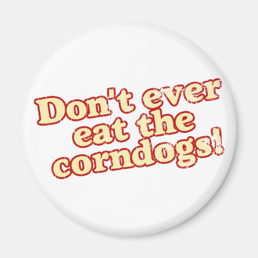 Corn Dogs Magneet (Voorkant)