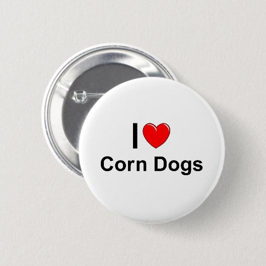 Corn Dogs Ronde Button 5,7 Cm (Voorkant /achterkant)