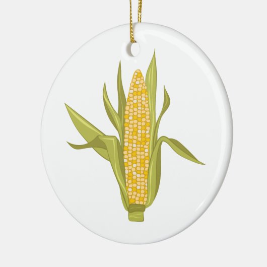 Corn Ear Keramisch Ornament (Links)