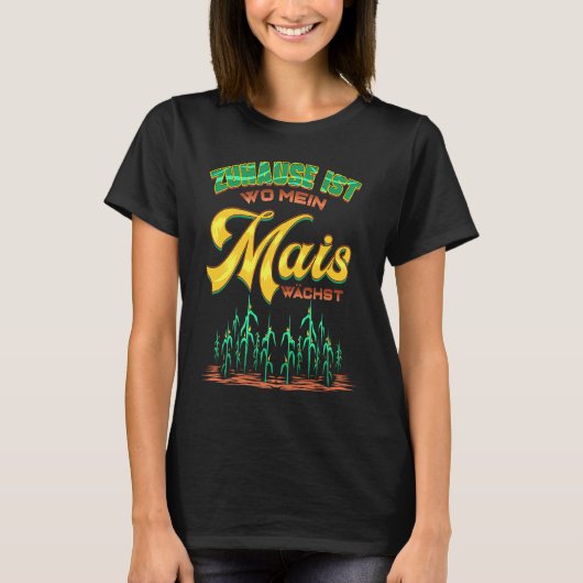 Corn Farmer,  for Farmer, Village, Farm T-shirt (Voorkant)