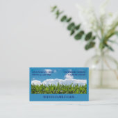 Corn Farmer Wheat Agricultural Business Cards Visitekaartje (Staand voorkant)