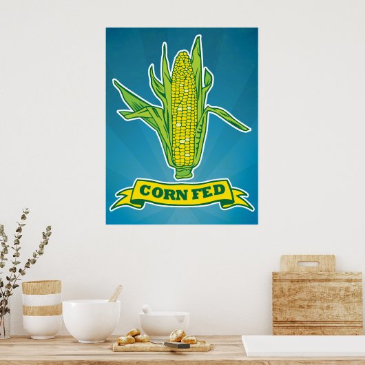 Corn Fed Print (Keuken)