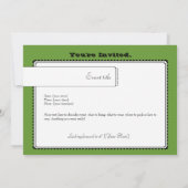 Corn Field Harvest Photo Invitation Sjabloon Kaart (Achterkant)