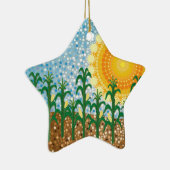 Corn Field Keramisch Ornament (Rechts)