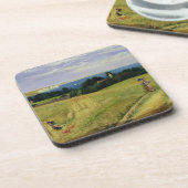 Corn Field op het eiland Wight Onderzetter (Linkerzijde)