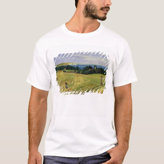Corn Field op het eiland Wight T-shirt (Voorkant)