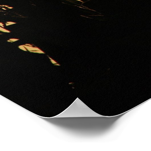 Corn field Silhouettes Poster (Hoek)