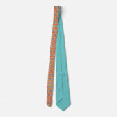 Corn Flower Christmas Neck Tie Stropdas (Achterkant)