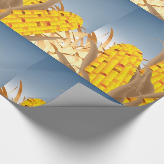 Corn Glossy Wrapping Paper Cadeaupapier (Hoek)