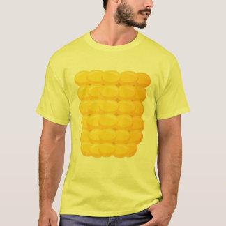 Corn Halloween Costume Funny Foodie Farmer Mannen T-shirt
