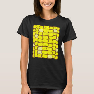Corn Halloween Costume Funny Foodie Farmer Mannen T-shirt