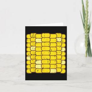 Corn Halloween Kostuum Leuk Foodie Boer Mannen Vro Kaart