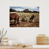 Corn Harvest: 1940 Poster (Keuken)