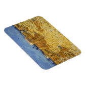 Corn Harvest in Provence door Vincent Van Gogh Magneet (Rechterzijde)