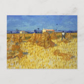 Corn Harvest Provence Vincent van Gogh Briefkaart (Voorkant)