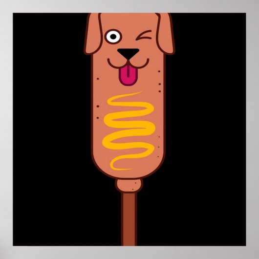 Corn Hondenliefhebbers Poster (Voorkant)