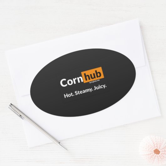 Corn Hub Sticker (Envelop)