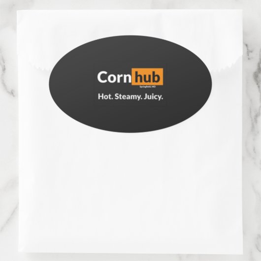 Corn Hub Sticker (Tas)