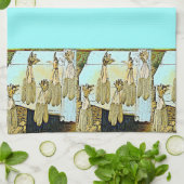 Corn Husk Painting Theedoek (Gevouwen)