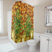 Corn Kernels Gold Shower-gordijn Douchegordijn (In situ)