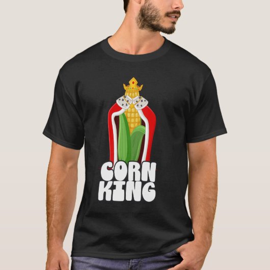 Corn King Corn Sweetcorn KindAwesome T-shirt (Voorkant)