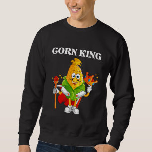 Corn King Dad Mannen Boys Corn Corn Farmer Farmer Trui