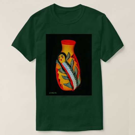 Corn Maiden T-shirt (Design voorkant)