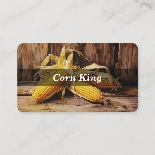 Corn / Maïs Visitekaartje (Voorkant)