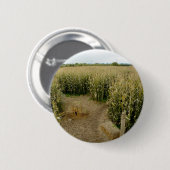 Corn Maze Ronde Button 5,7 Cm (Voorkant /achterkant)