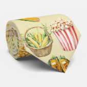 Corn Men's Promotional Necktie Tie Stropdas (Opgerold)