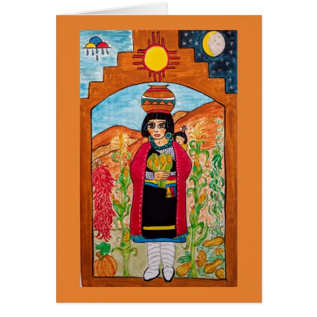 Corn Moeder - Creatrix en duurzaamheid van het lev (Voorkant)