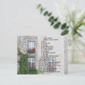 Corn Muffin Recipe Briefkaart (Staand voorkant)