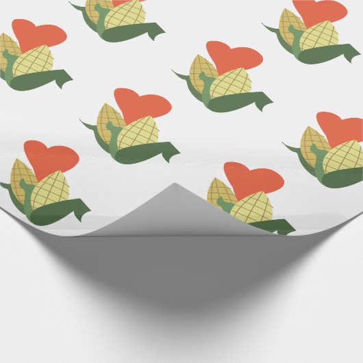 Corn on Cob Cadeaupapier (Hoek)