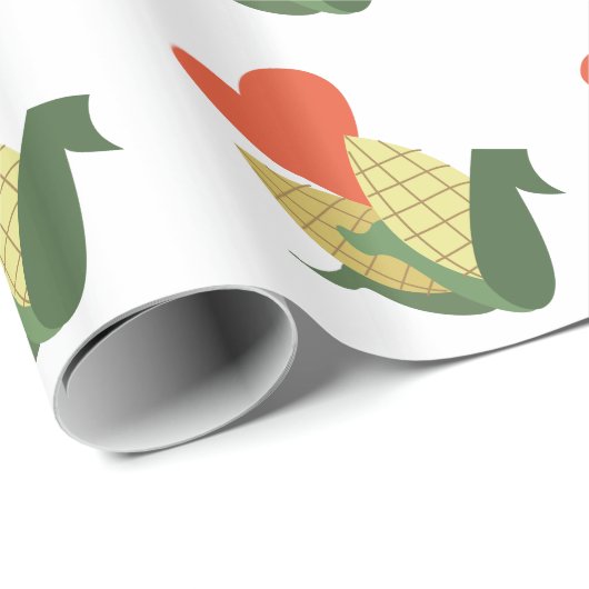 Corn on Cob Cadeaupapier (Rol Hoek)