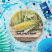 Corn on the Cob, gepersonaliseerd Papieren Bordje (Feest)