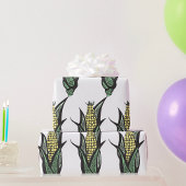 Corn on the Cob Rustic Farmhouse Vegetable Cadeaupapier
