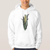 Corn on the Cob Rustic Farmhouse Vegetable Hoodie (Voorkant)