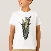 Corn on the Cob Rustic Farmhouse Vegetable T-shirt (Voorkant)