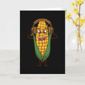 Corn op de krab kaart (Gele Bloem)