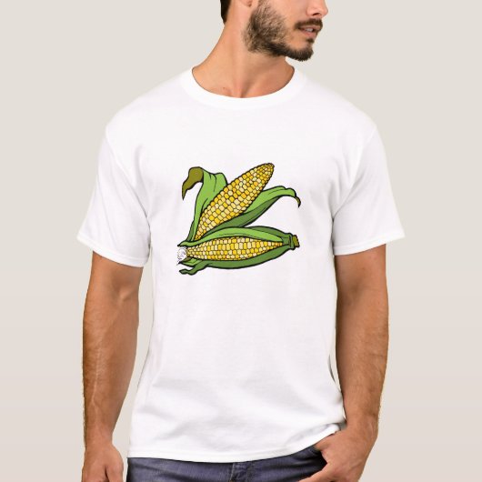Corn op de krab t-shirt (Voorkant)
