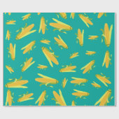Corn op het cob-patroon cadeaupapier (Vlak)
