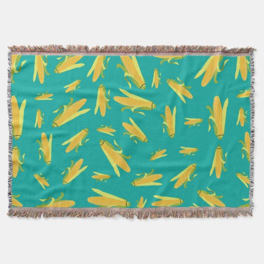 Corn op het cob-patroon deken (Voorkant)
