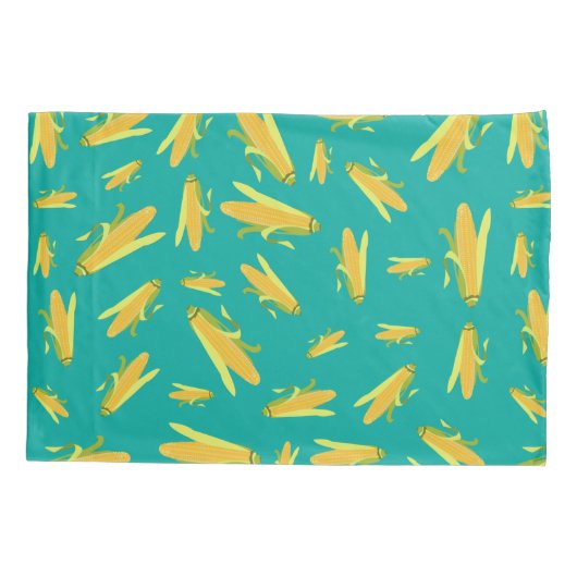 Corn op het cob-patroon kussensloop (Achterkant)