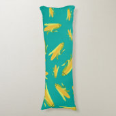Corn op het cob-patroon lichaamskussen (Voorkant Verticaal)