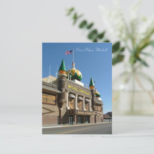 Corn Palace Briefkaart (Staand voorkant)