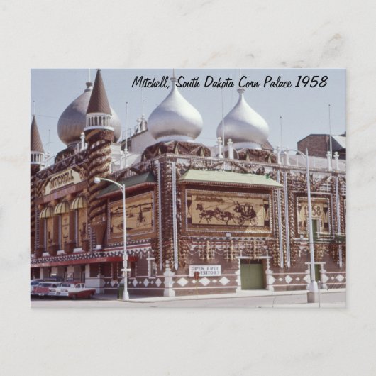 Corn Palace Mitchell South Dakota Briefkaart (Voorkant)
