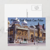 Corn Palace Mitchell South Dakota Briefkaart (Voorkant / Achterkant)