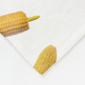 Corn Pattern Blanket Fleece Deken (Hoek)